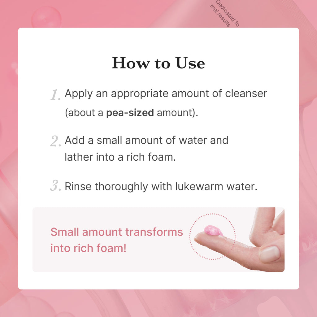 PDRN Pink Whip Cleanser